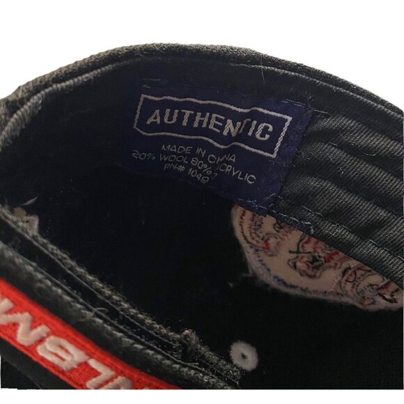 #4640 American Giants Chicago NLBM hat/cap black snap back Billings autographe - Picture 7 of 8